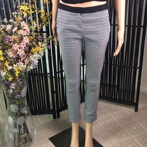 Mosaic & Co Designer Black & White Dress Pants